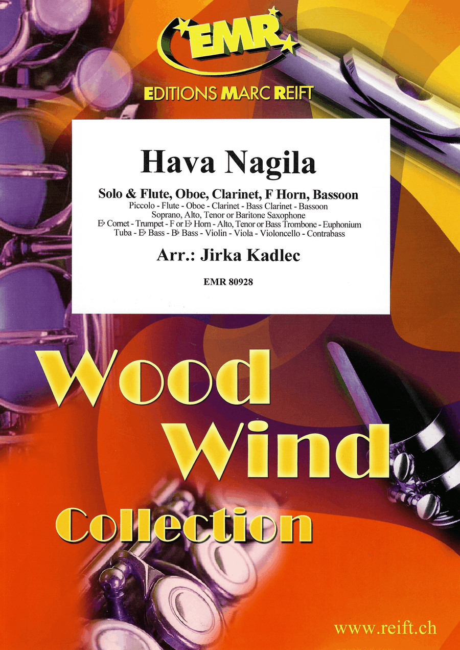 Hava Nagila Hava Nagila Bassoon scores gallery preview page 1