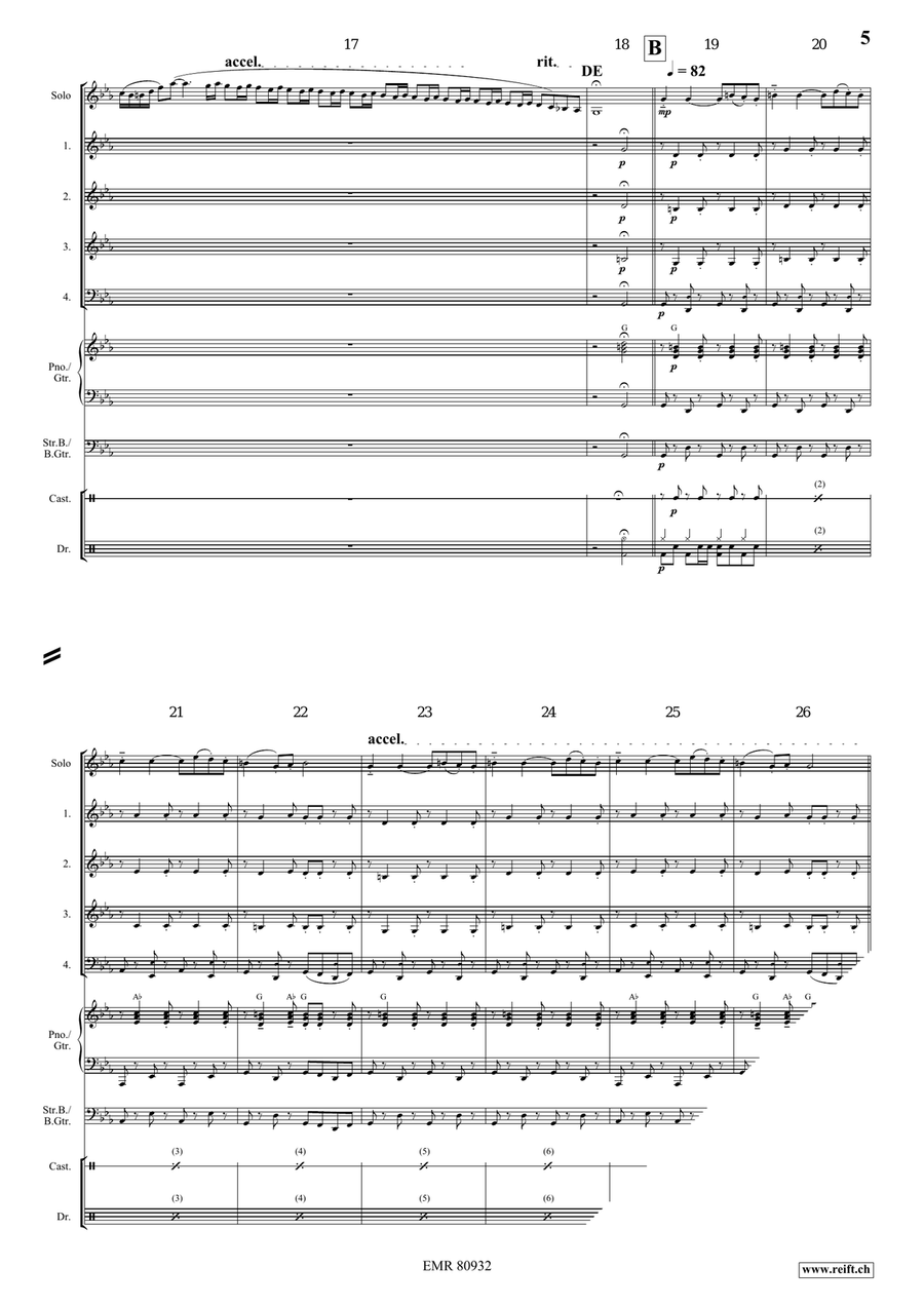 Hava Nagila Hava Nagila Bassoon scores gallery preview page 5