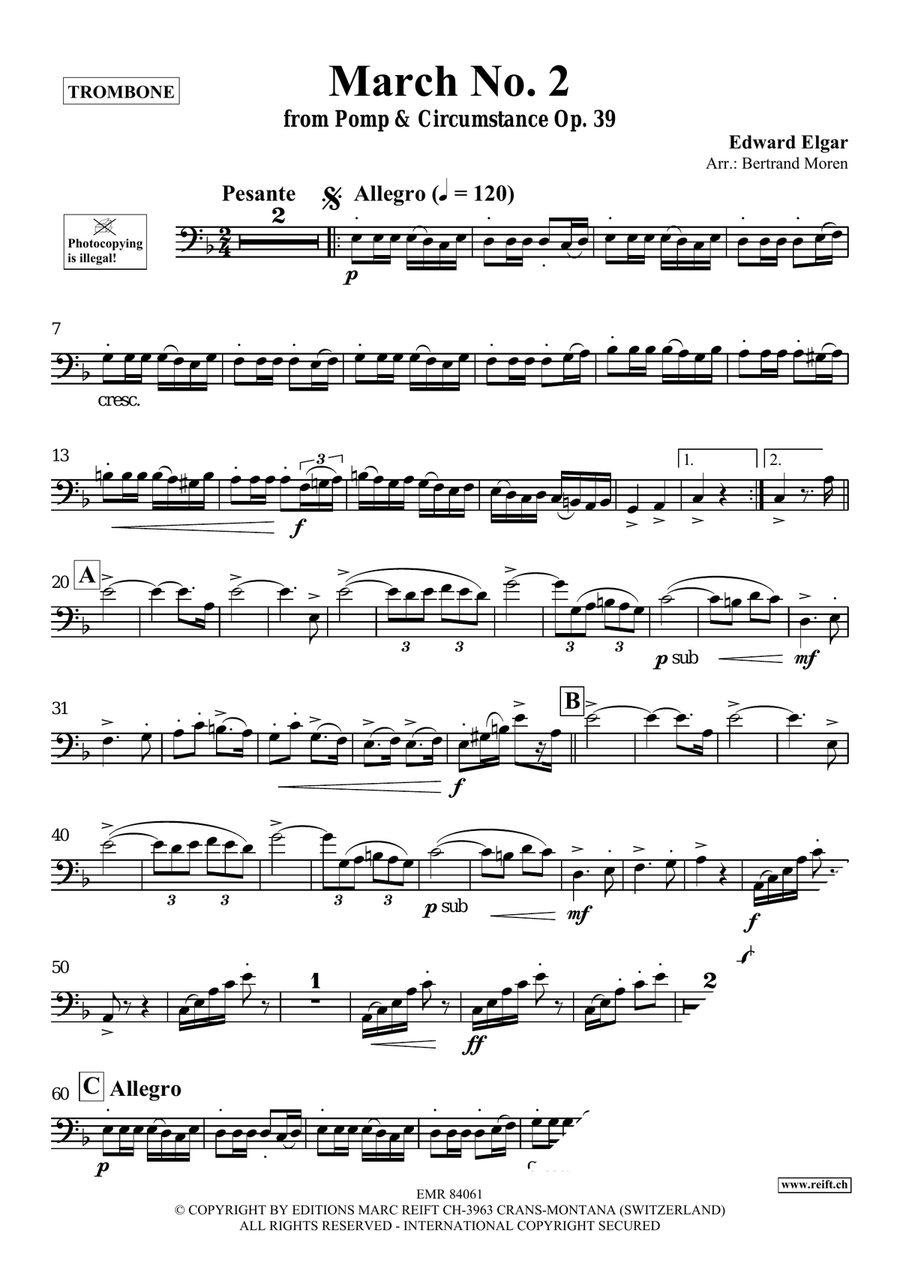 March No. 2 March No. 2 Piano Accompaniment scores gallery preview page 3