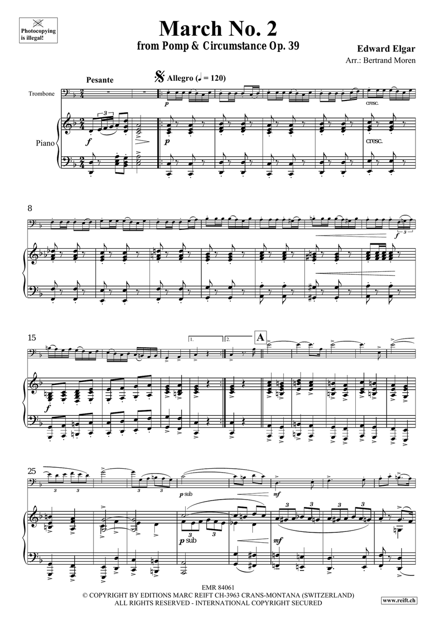 March No. 2 March No. 2 Piano Accompaniment scores gallery preview page 4