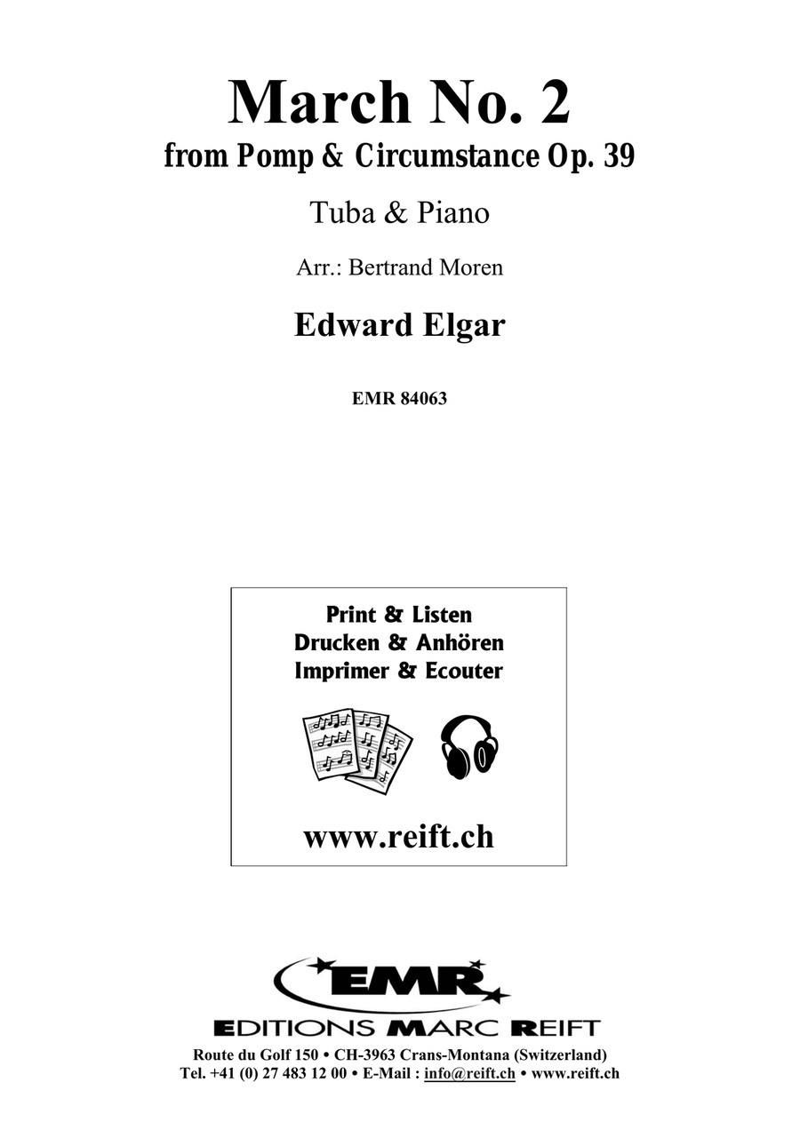 March No. 2 March No. 2 Tuba scores gallery preview page 2