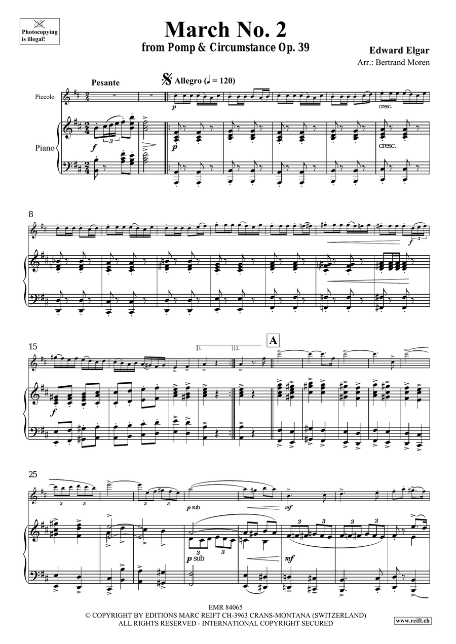 March No. 2 March No. 2 Piccolo scores gallery preview page 4