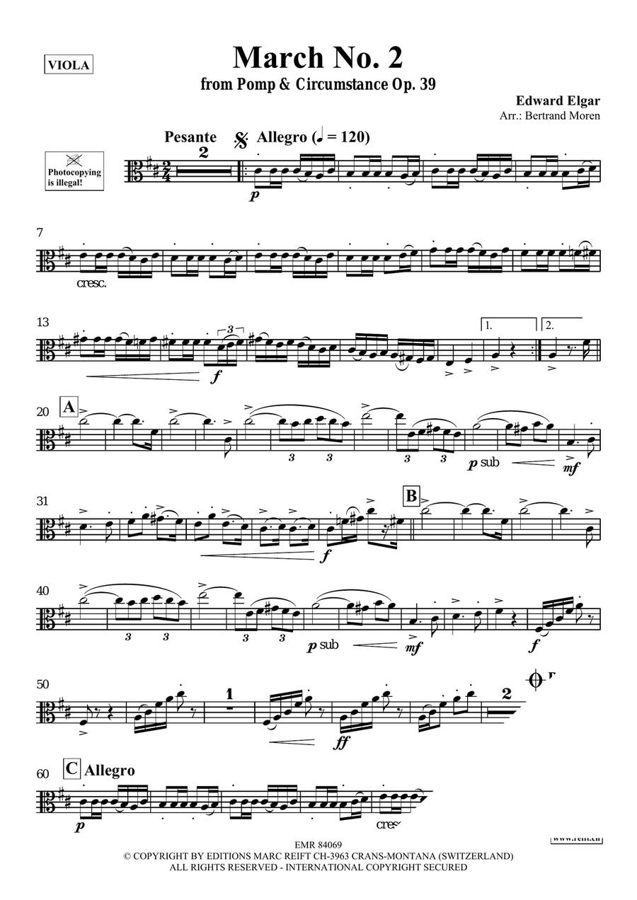 March No. 2 March No. 2 Piano Accompaniment scores gallery preview page 3
