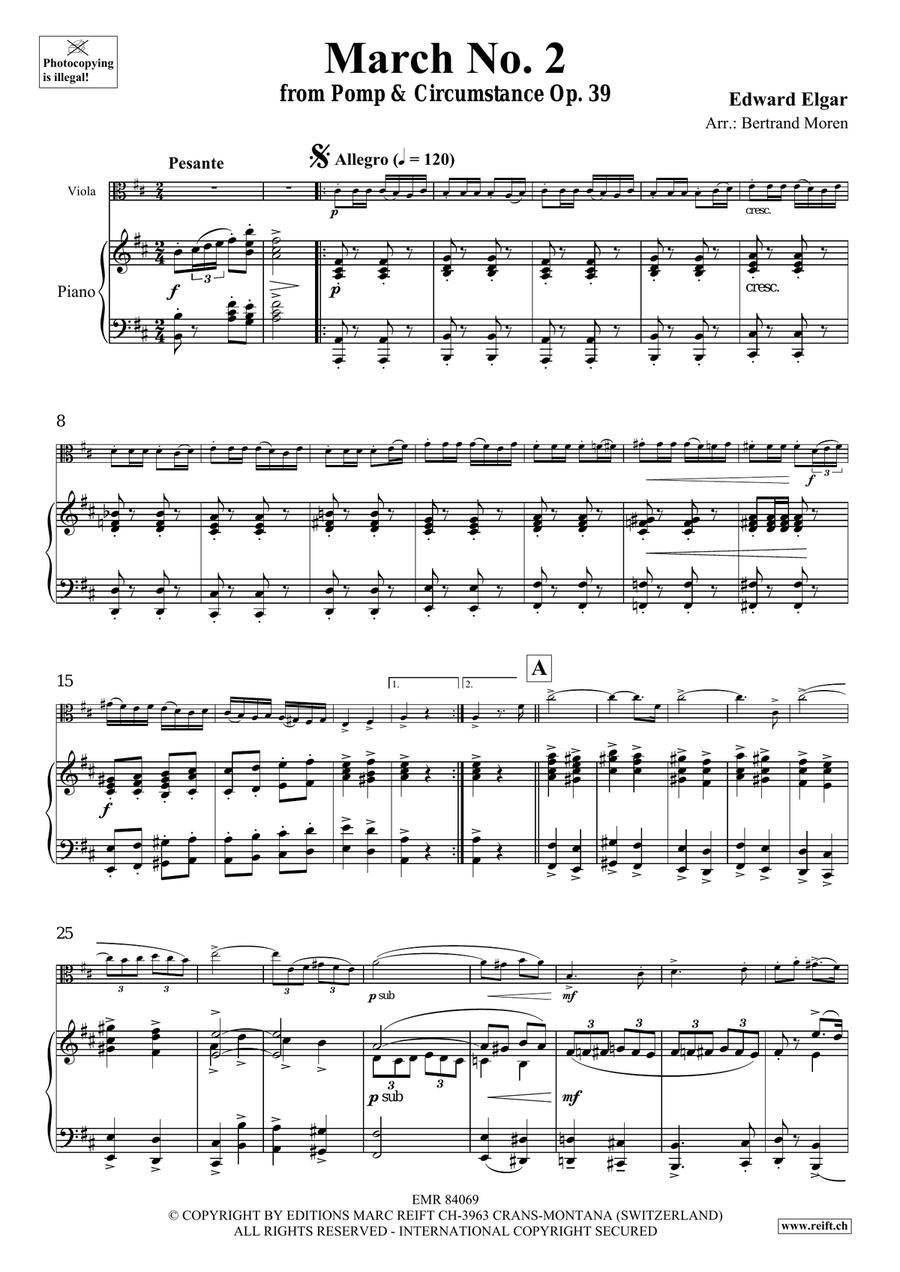 March No. 2 March No. 2 Piano Accompaniment scores gallery preview page 4