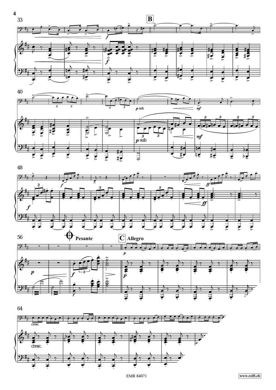 March No. 2 March No. 2 Double Bass scores gallery preview page 5