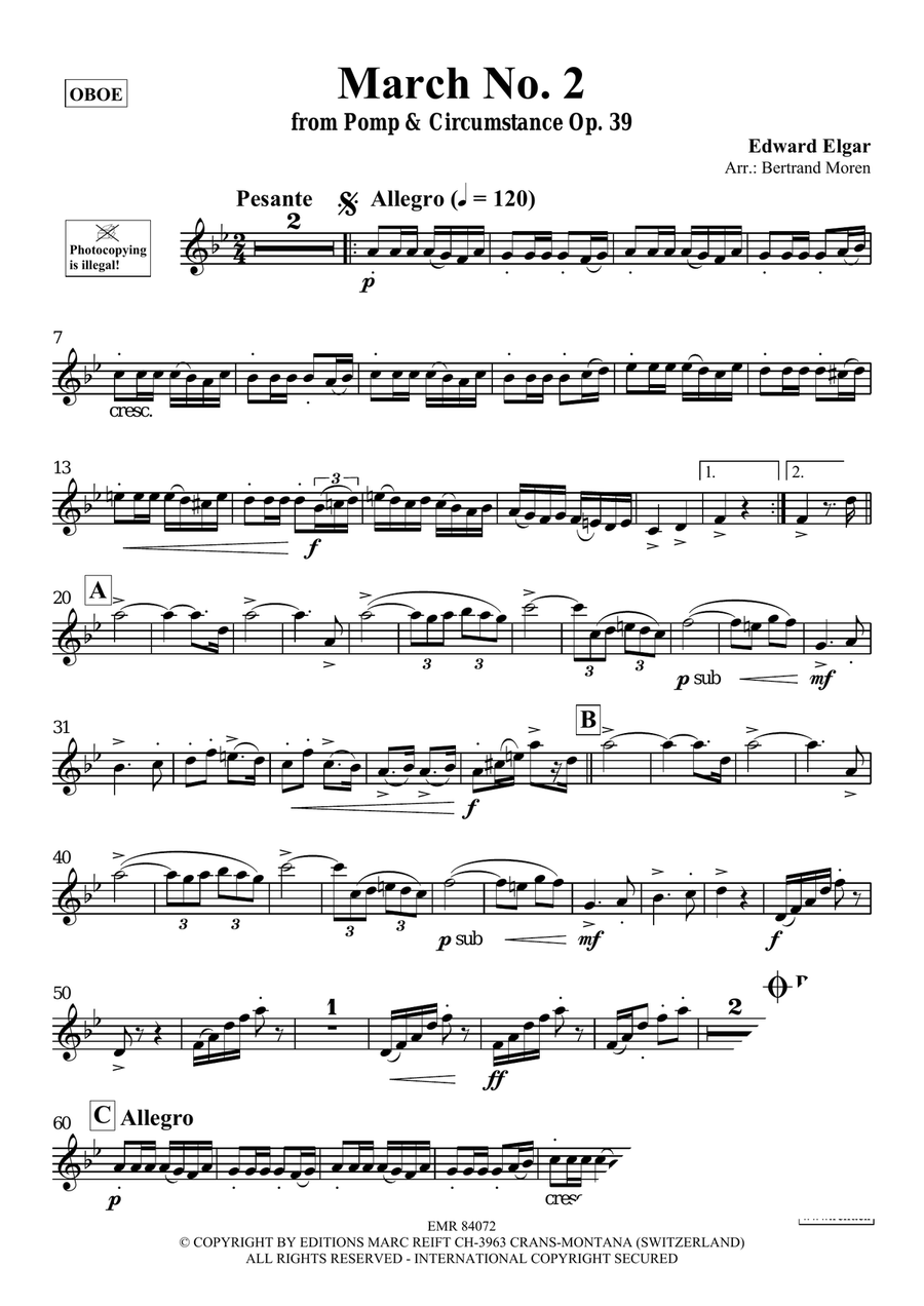 March No. 2 March No. 2 Piano Accompaniment scores gallery preview page 3
