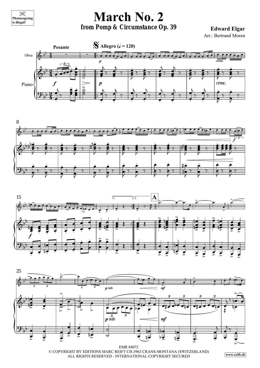 March No. 2 March No. 2 Piano Accompaniment scores gallery preview page 4