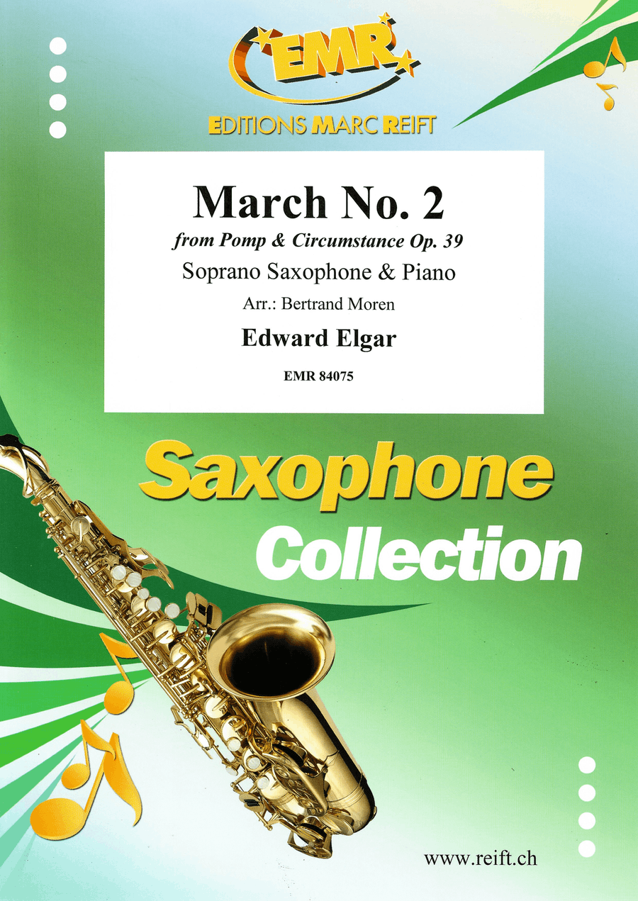March No. 2 March No. 2 Soprano Saxophone scores gallery preview page 1