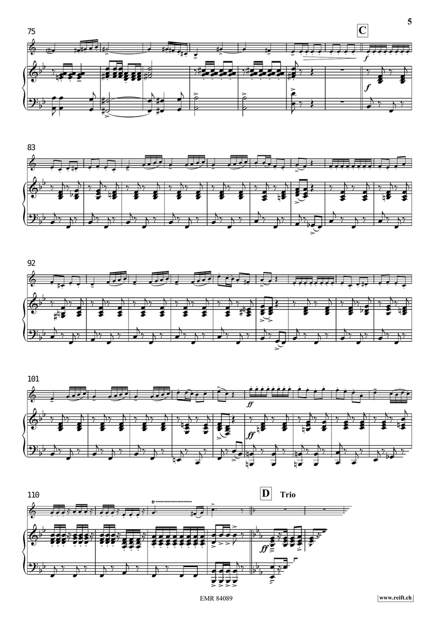 The Florentiner March The Florentiner March Voice Solo scores gallery preview page 6