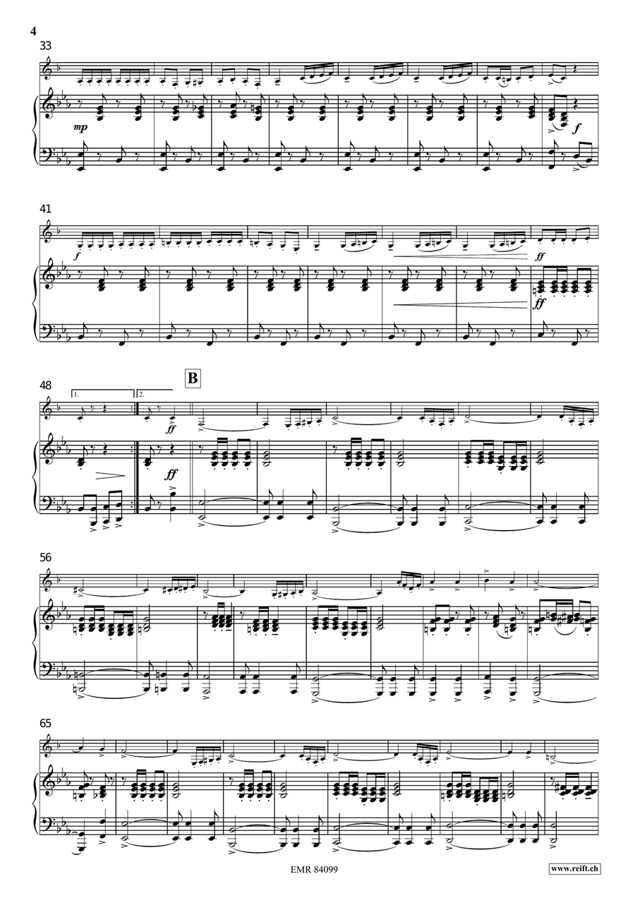The Florentiner March The Florentiner March Bass Clarinet scores gallery preview page 5
