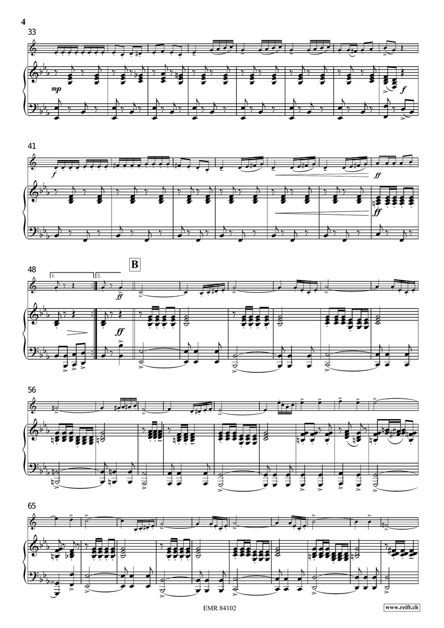 The Florentiner March The Florentiner March Baritone Saxophone scores gallery preview page 5