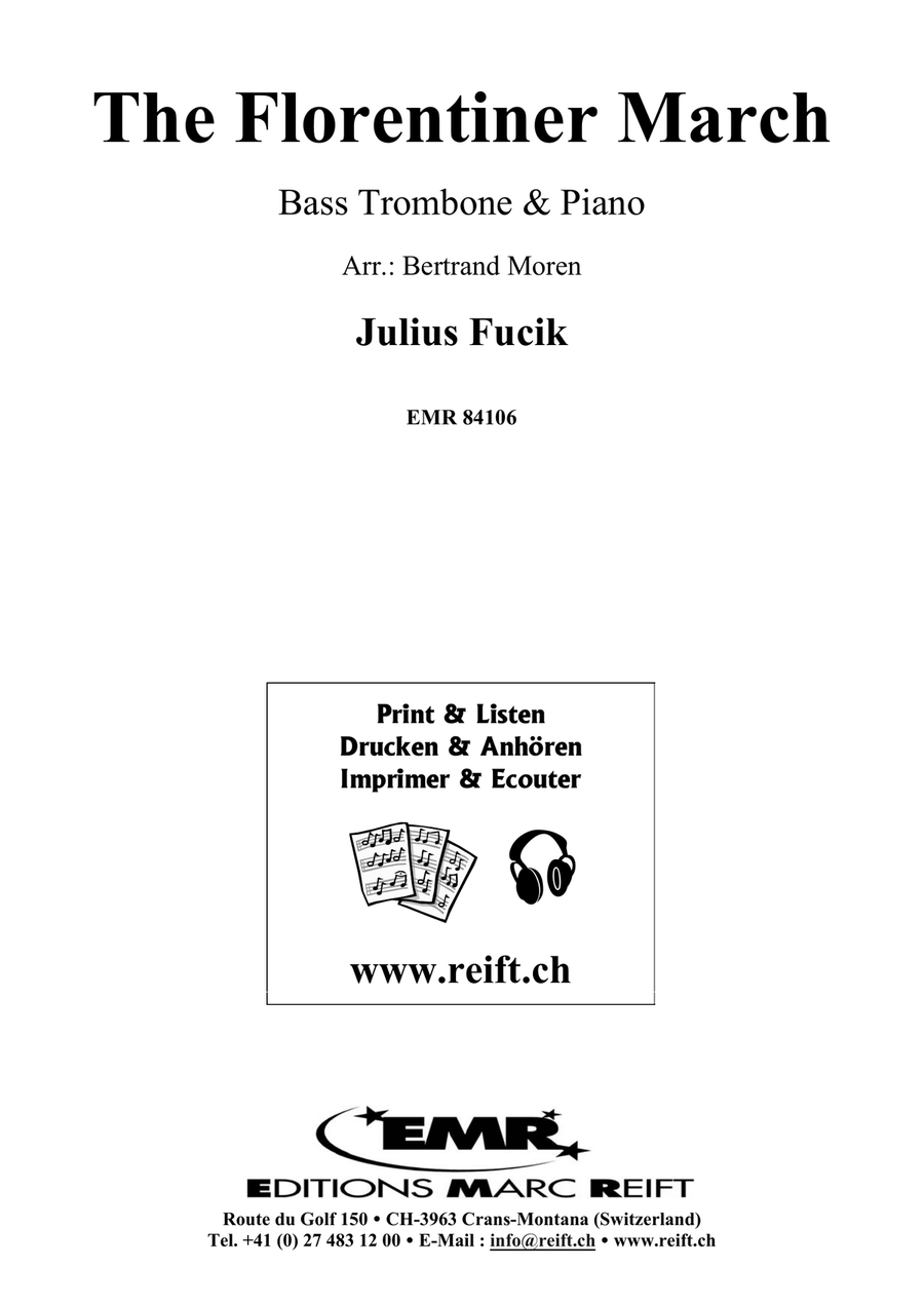 The Florentiner March The Florentiner March Bass Trombone scores gallery preview page 2
