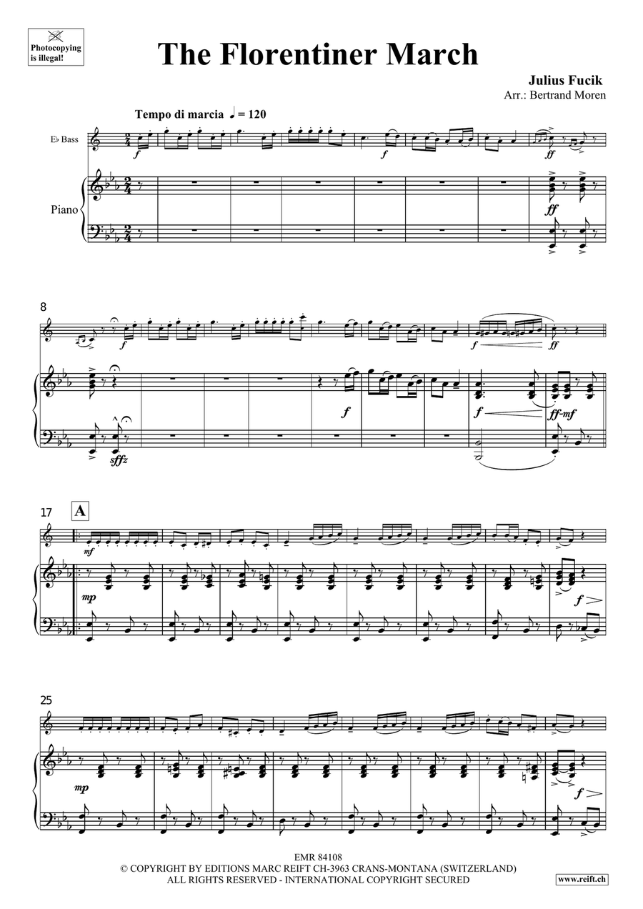 The Florentiner March The Florentiner March Voice Solo scores gallery preview page 4