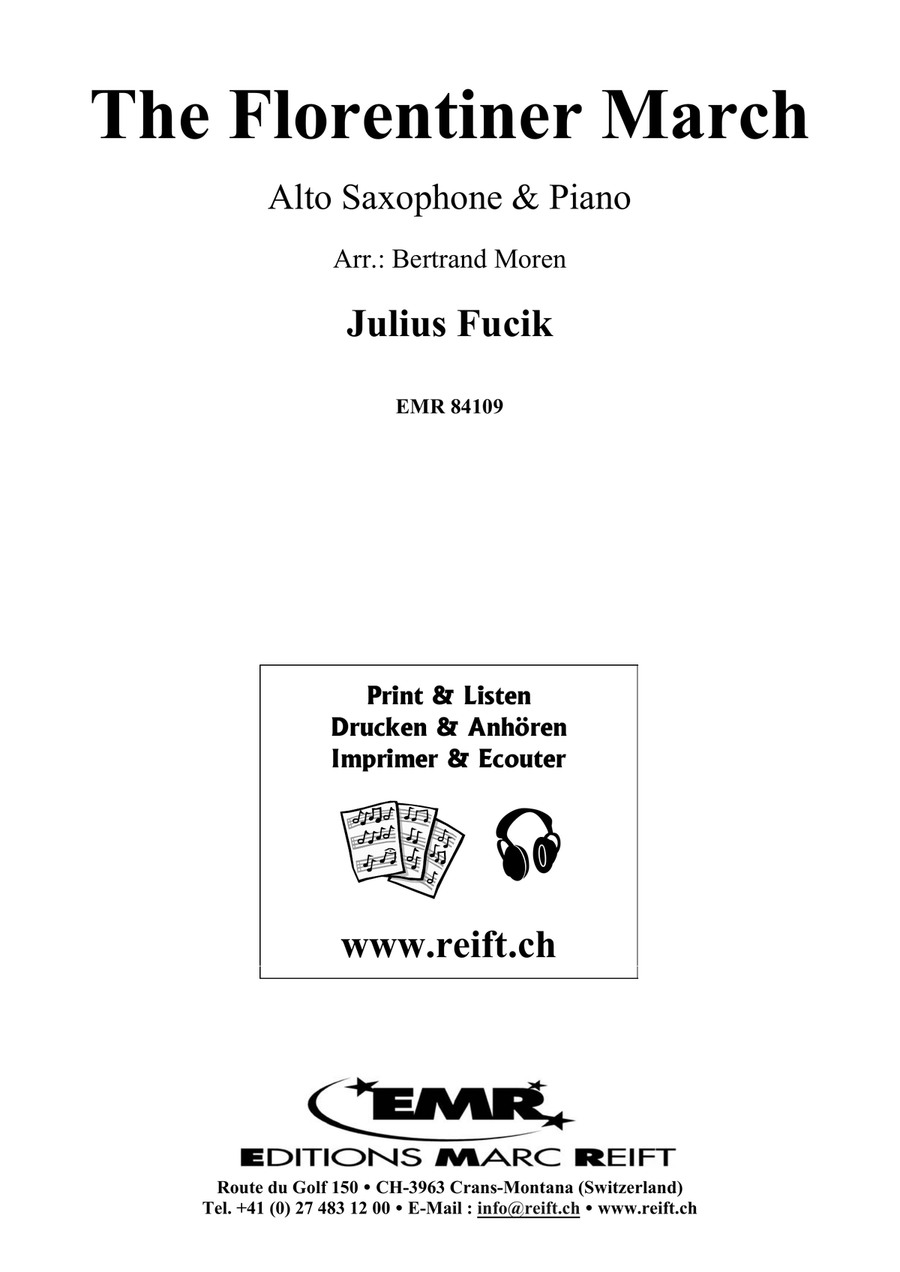 The Florentiner March The Florentiner March Alto Saxophone scores gallery preview page 2