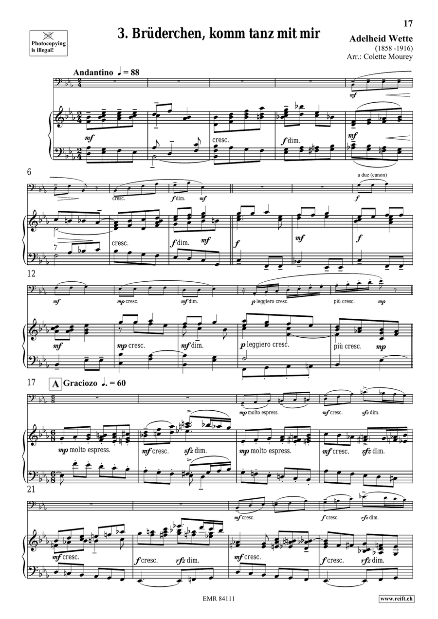 Folk Songs From Deutschland Organ scores gallery preview page 8