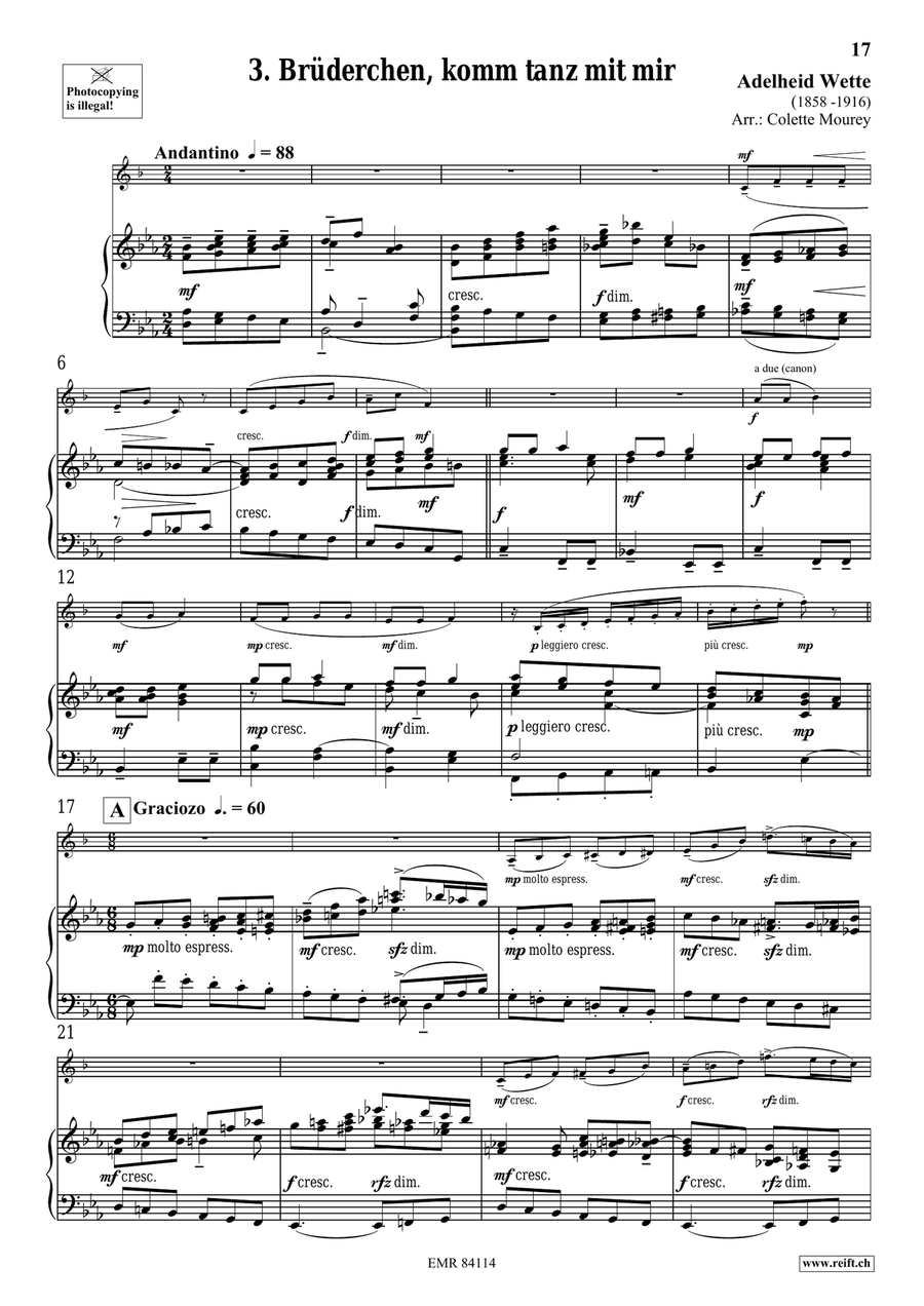 Folk Songs From Deutschland Organ scores gallery preview page 8