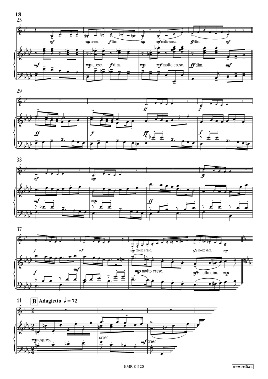 Folk Songs From Deutschland Bass Clarinet scores gallery preview page 9