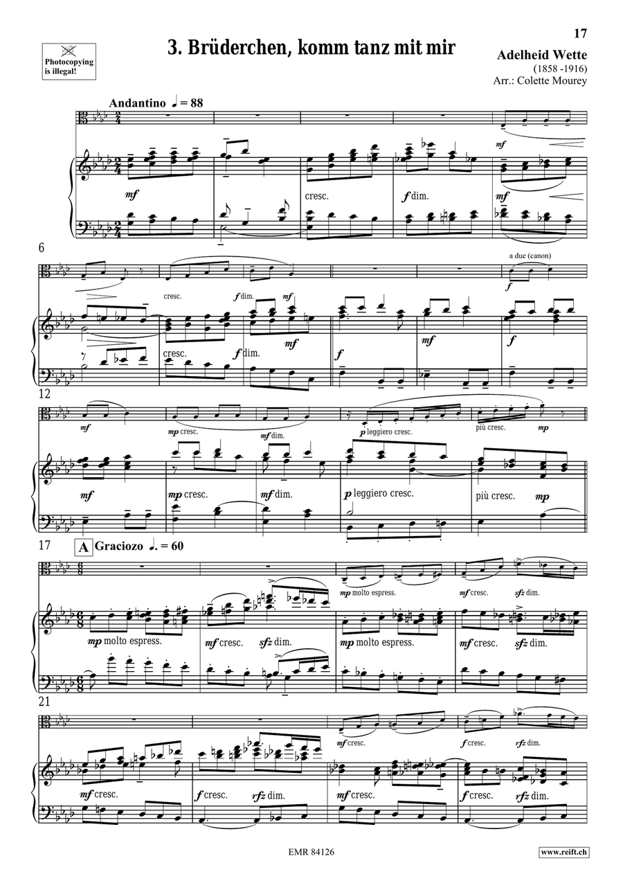 Folk Songs From Deutschland Organ scores gallery preview page 8