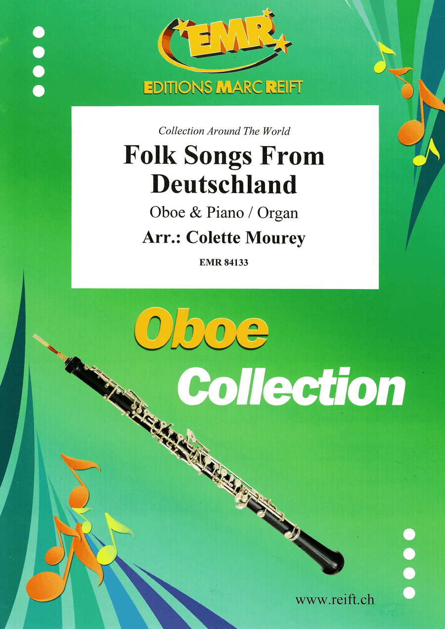 Folk Songs From Deutschland Organ scores gallery preview page 1