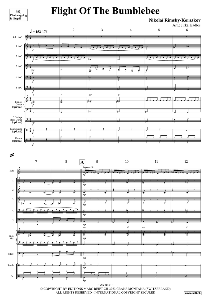 Flight Of The Bumblebee Flight Of The Bumblebee Bassoon scores gallery preview page 3