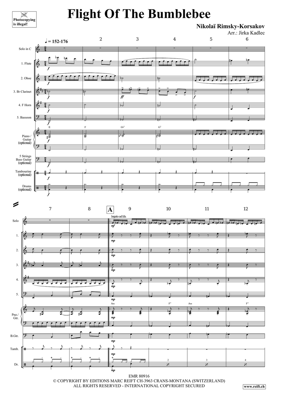 Flight Of The Bumblebee Flight Of The Bumblebee Bassoon scores gallery preview page 3