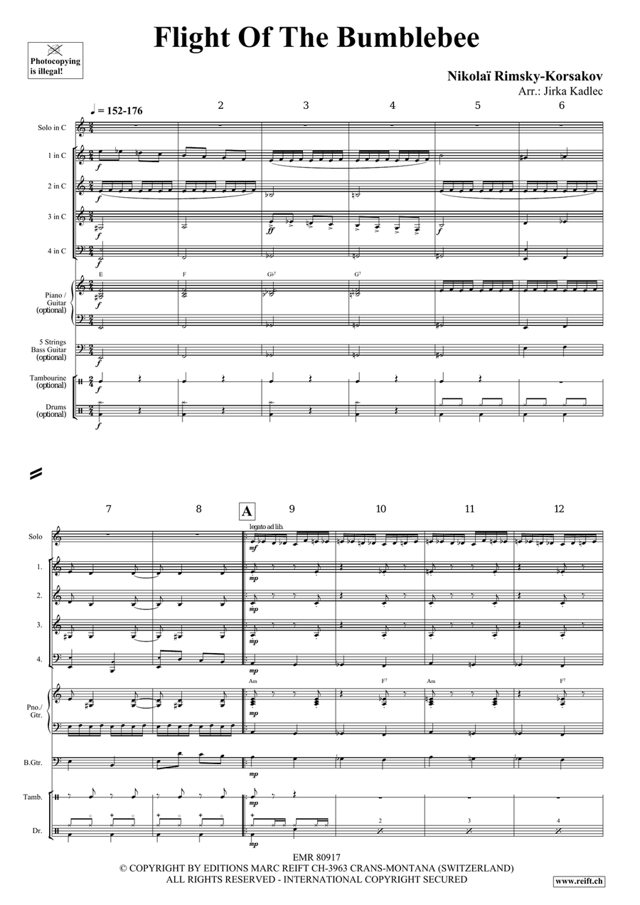Flight Of The Bumblebee Flight Of The Bumblebee Bassoon scores gallery preview page 3