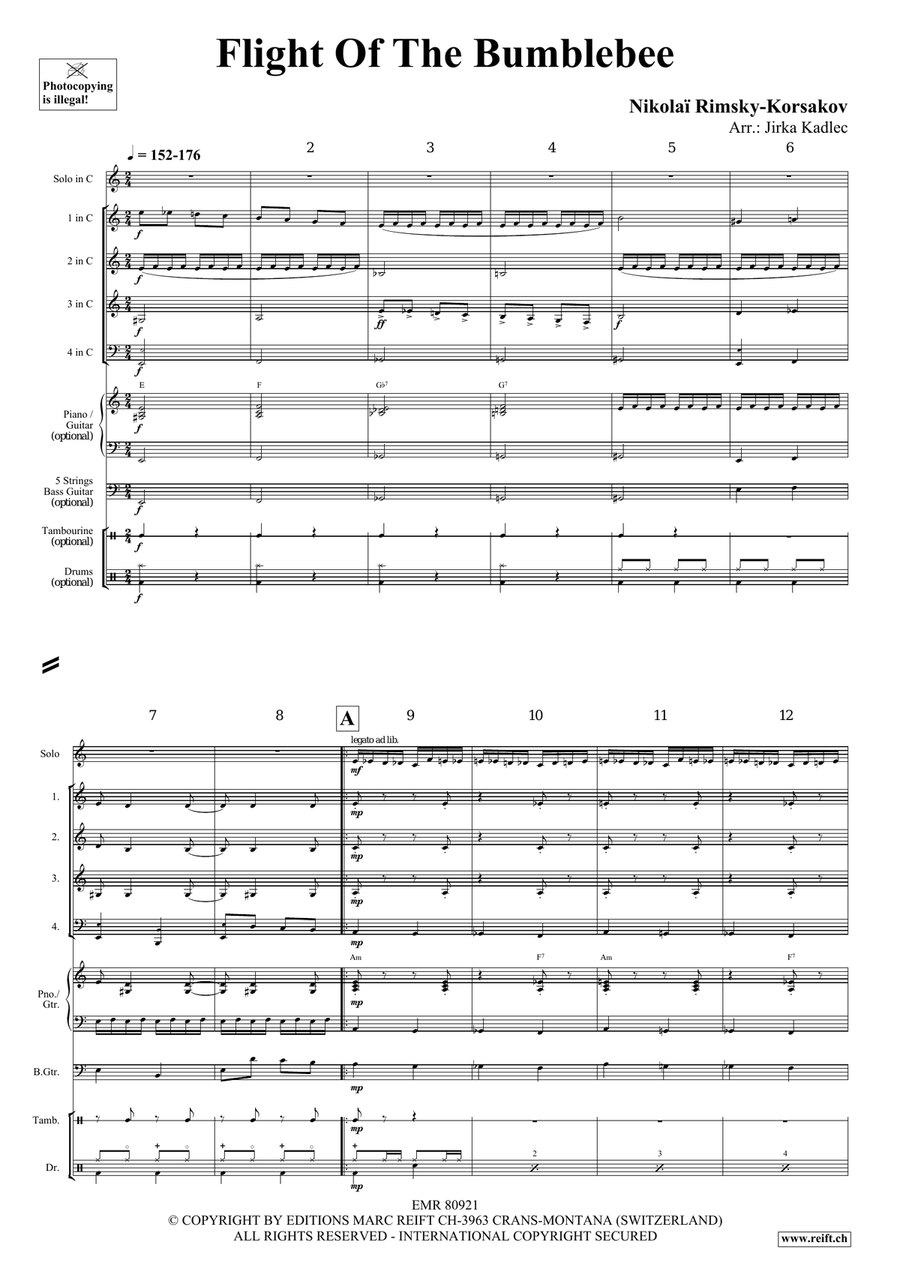 Flight Of The Bumblebee Flight Of The Bumblebee Bassoon scores gallery preview page 3