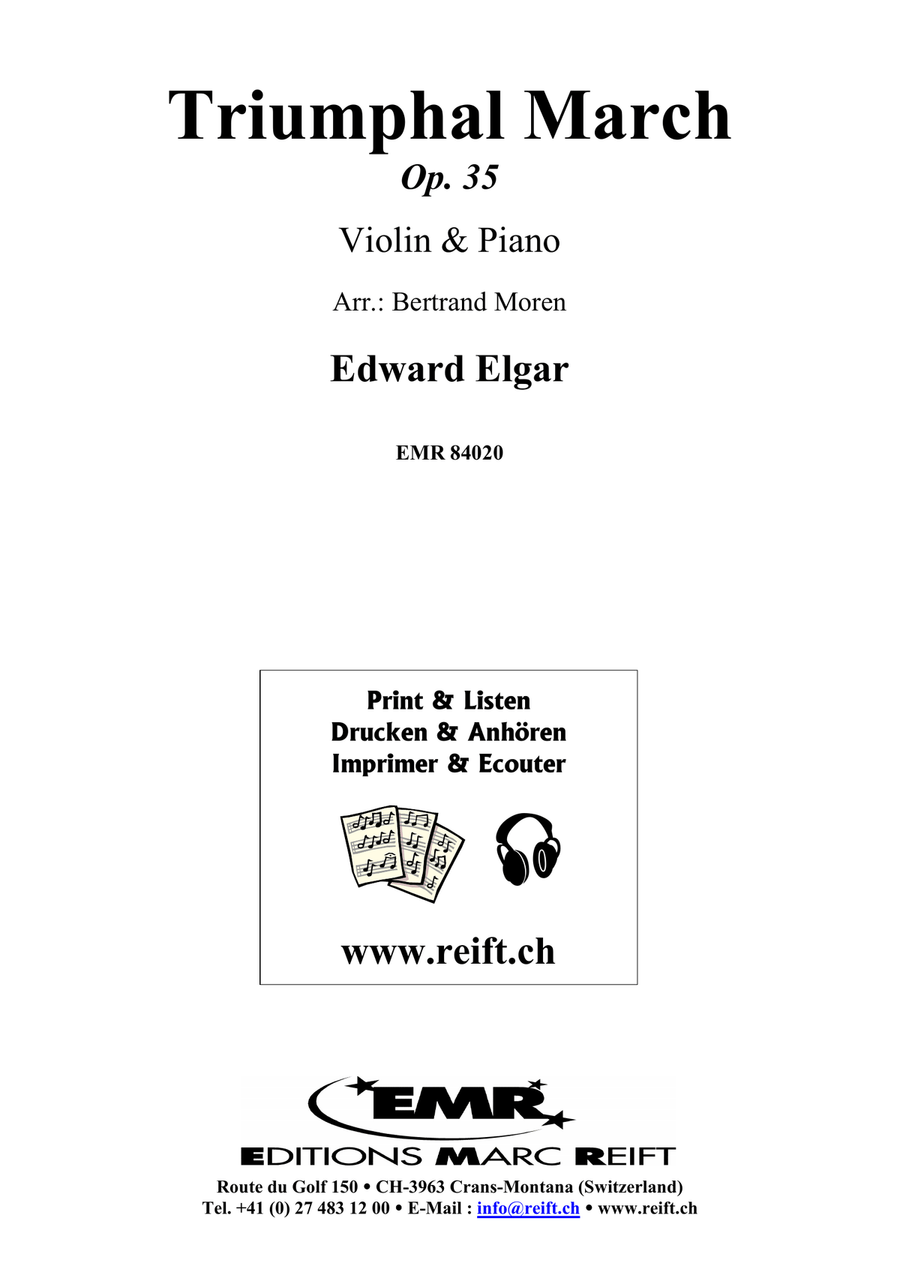 Triumphal March Triumphal March Violin Solo scores gallery preview page 2