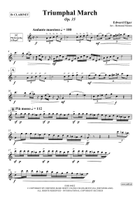 Triumphal March Clarinet Solo scores gallery preview page 3