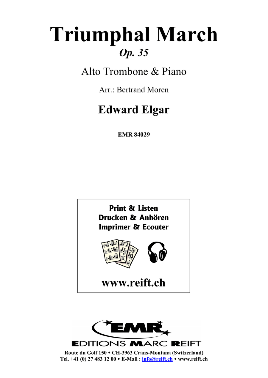 Triumphal March Triumphal March Piano Accompaniment scores gallery preview page 2