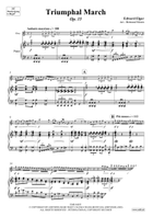 Triumphal March Piano Accompaniment scores gallery preview page 4