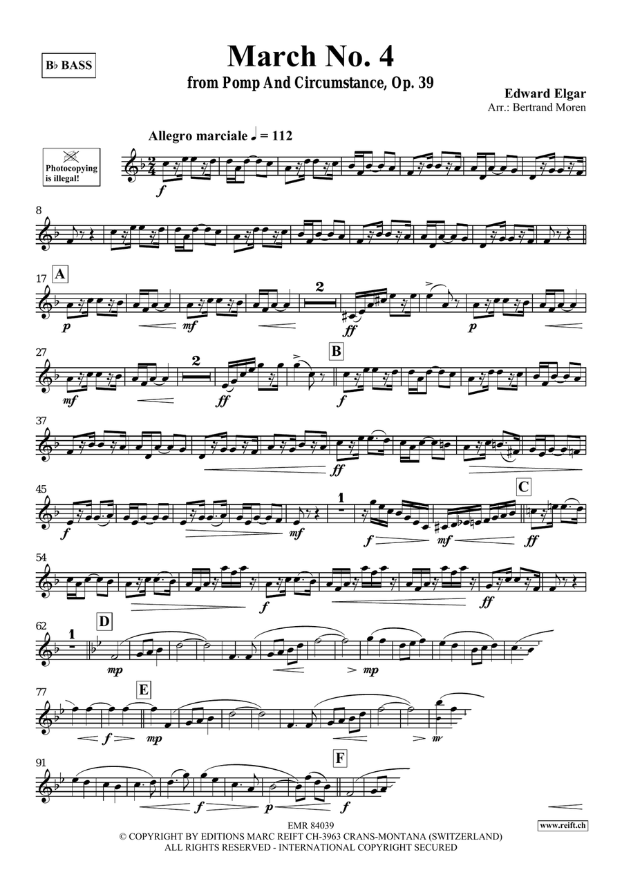 March No. 4 March No. 4 Voice Solo scores gallery preview page 3