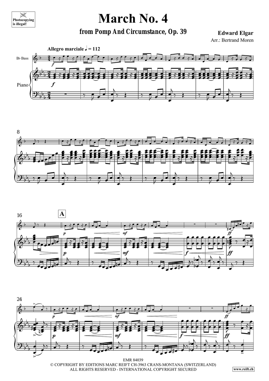 March No. 4 March No. 4 Voice Solo scores gallery preview page 4