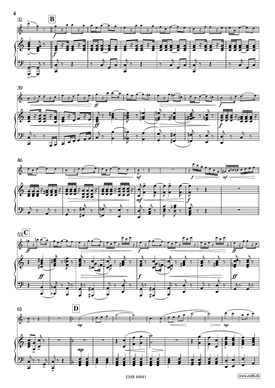 March No. 4 March No. 4 Flute Solo scores gallery preview page 5