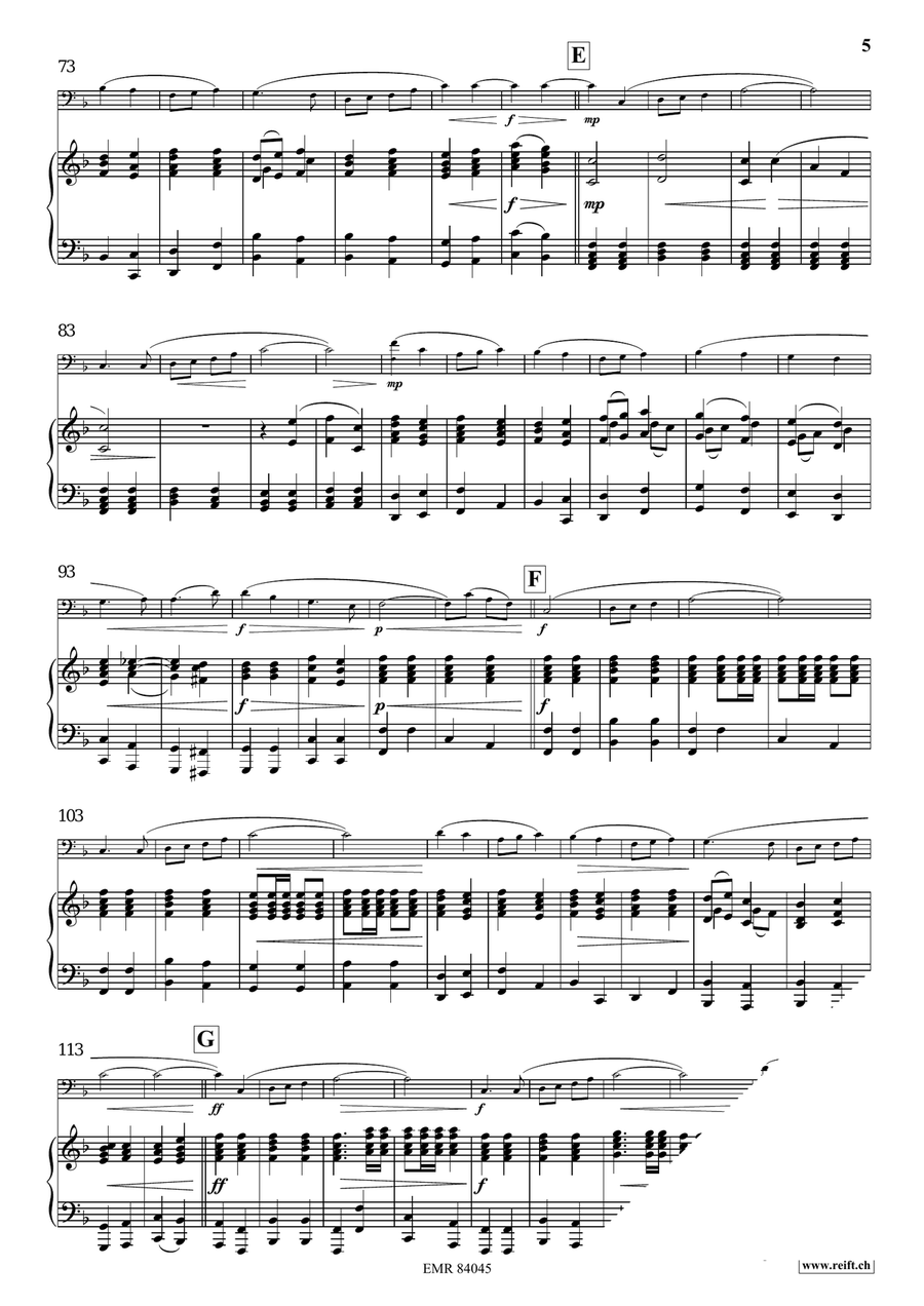 March No. 4 March No. 4 Piano Accompaniment scores gallery preview page 6