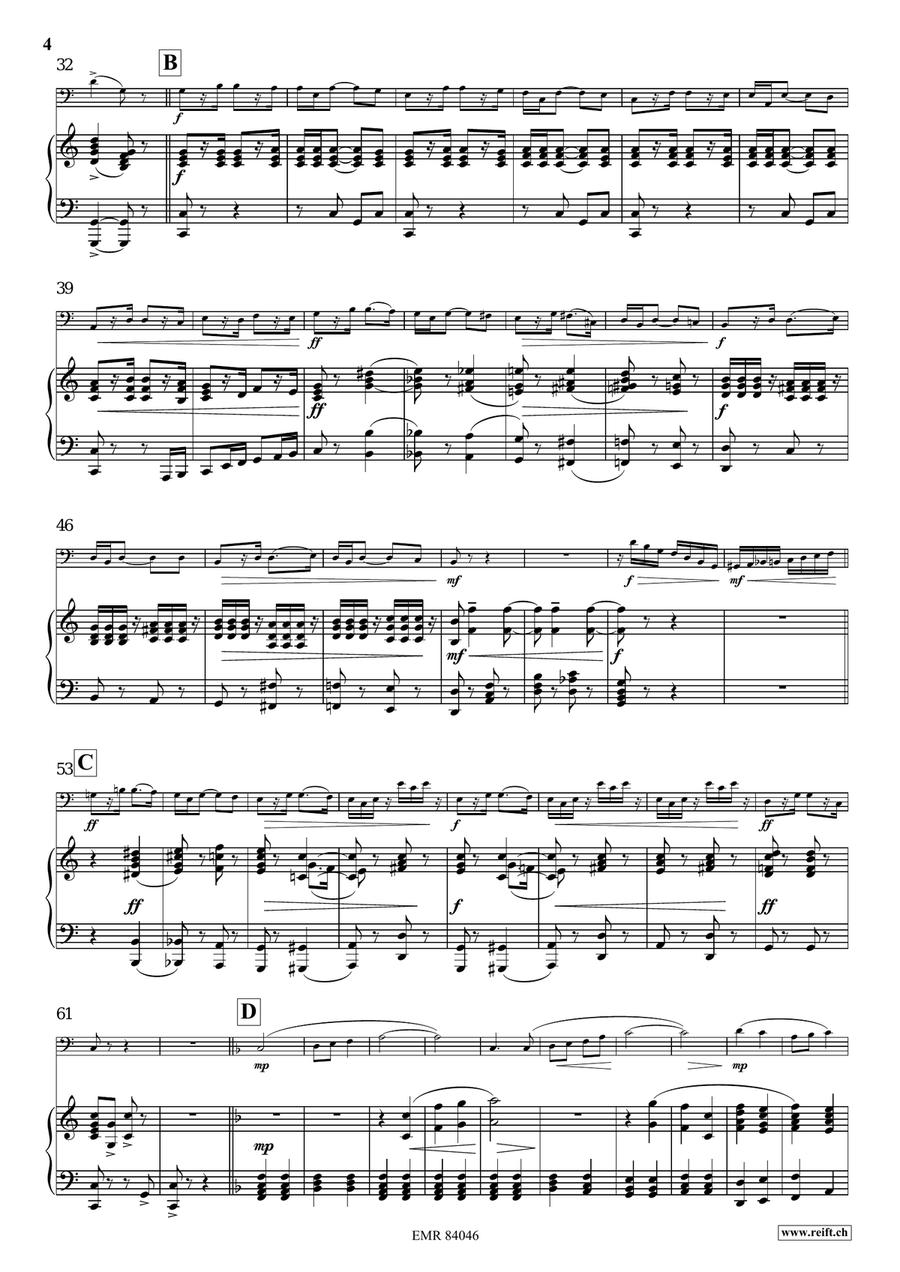 March No. 4 March No. 4 Double Bass scores gallery preview page 5