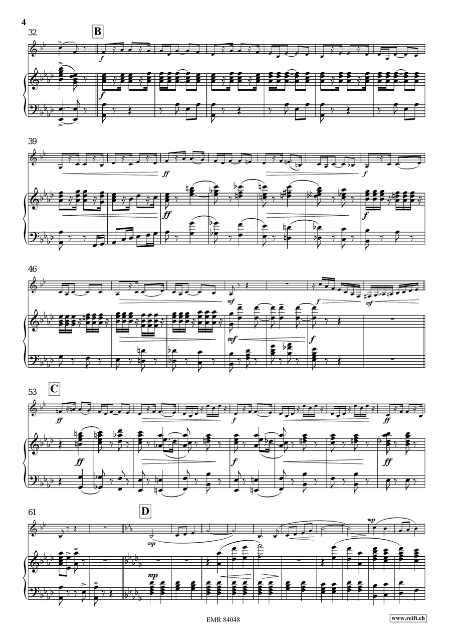 March No. 4 March No. 4 Bass Clarinet scores gallery preview page 5