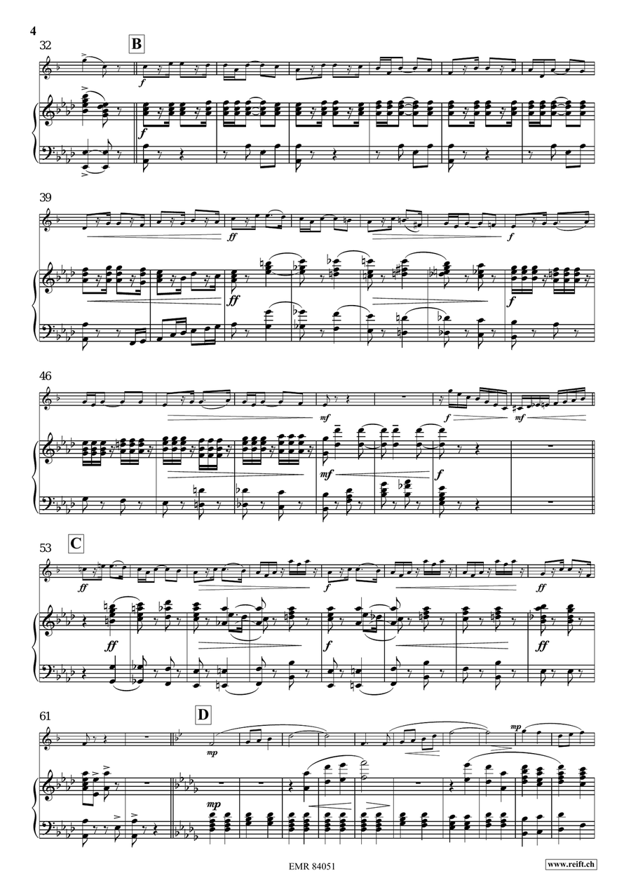 March No. 4 March No. 4 Baritone Saxophone scores gallery preview page 5