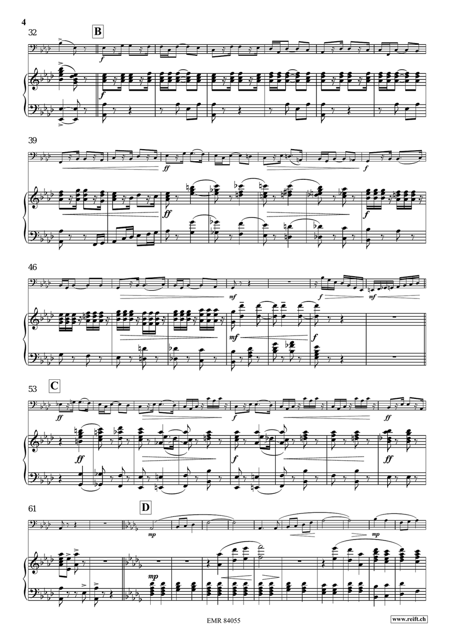 March No. 4 March No. 4 Bass Trombone scores gallery preview page 5