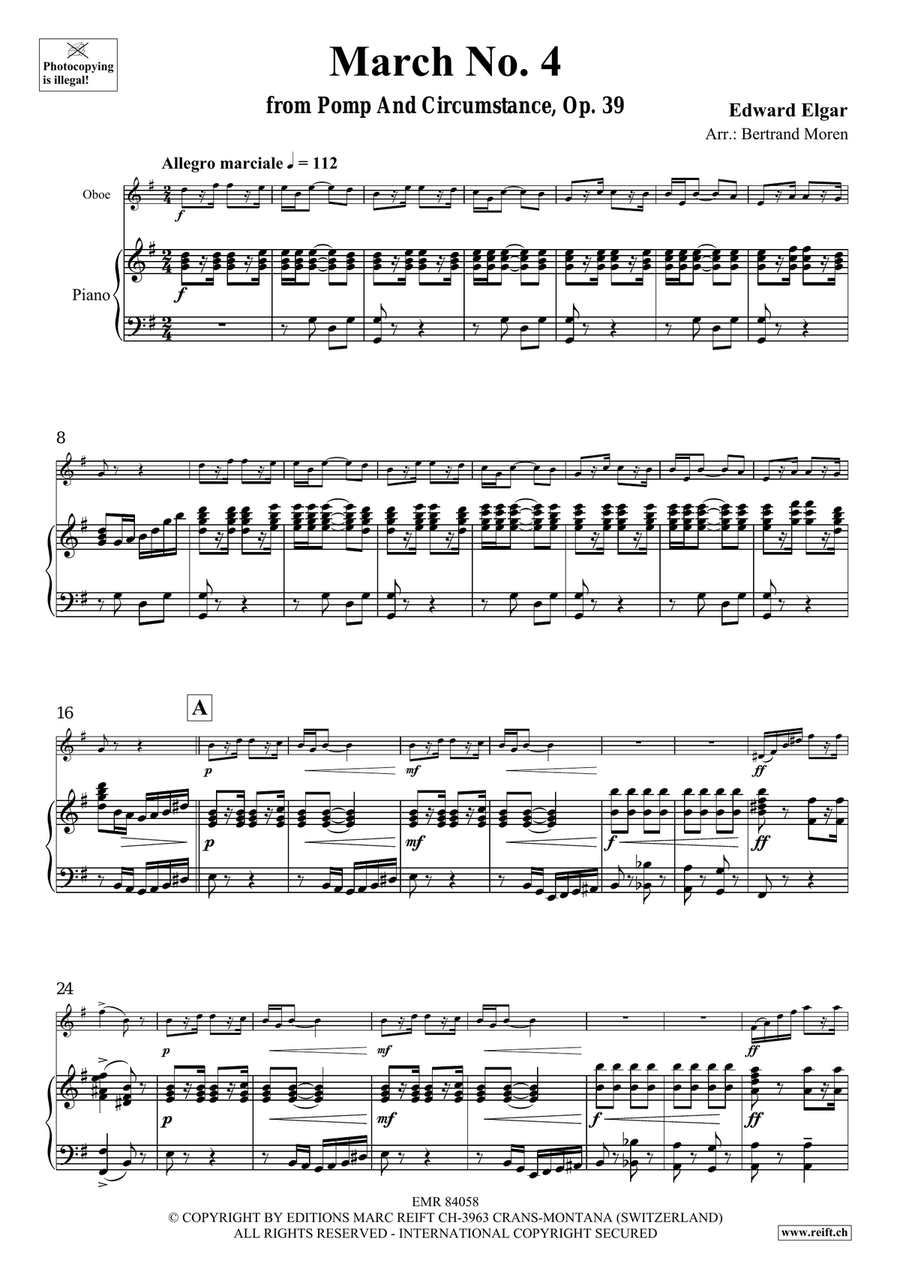 March No. 4 March No. 4 Piano Accompaniment scores gallery preview page 4