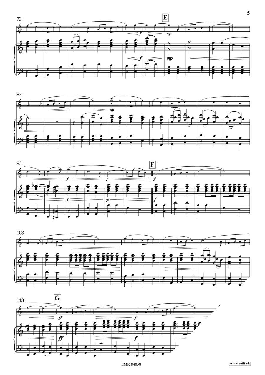 March No. 4 March No. 4 Piano Accompaniment scores gallery preview page 6