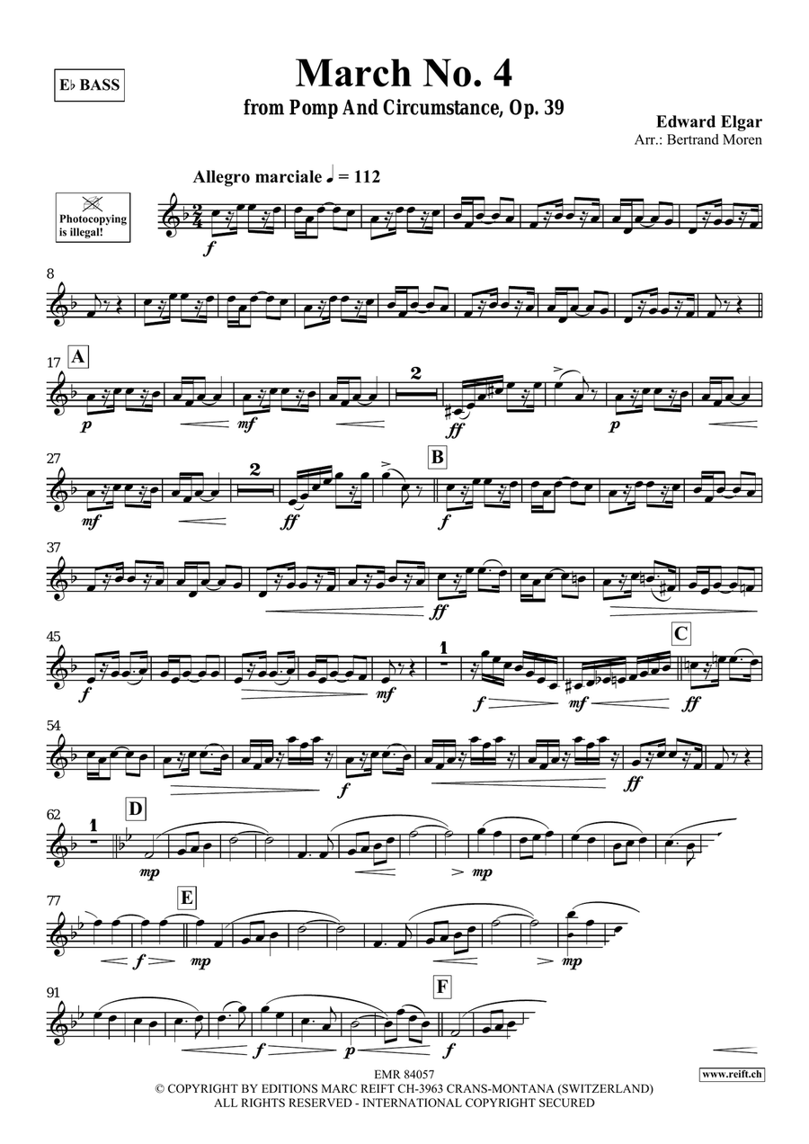 March No. 4 March No. 4 Voice Solo scores gallery preview page 3