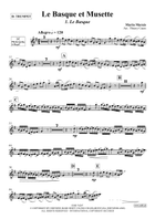 Le Basque et Musette Trumpet Solo scores gallery preview page 3