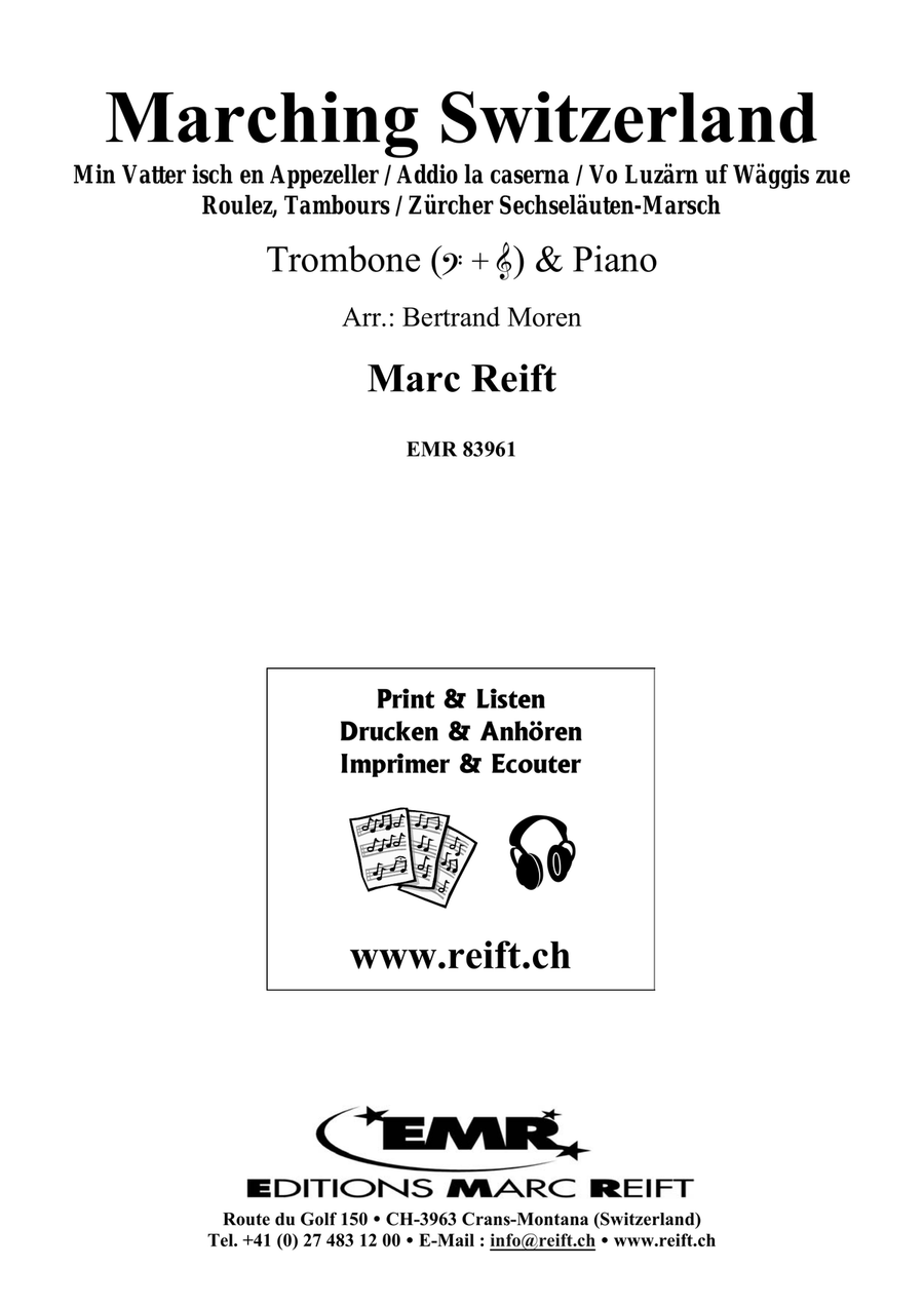 Marching Switzerland Marching Switzerland Piano Accompaniment scores gallery preview page 2