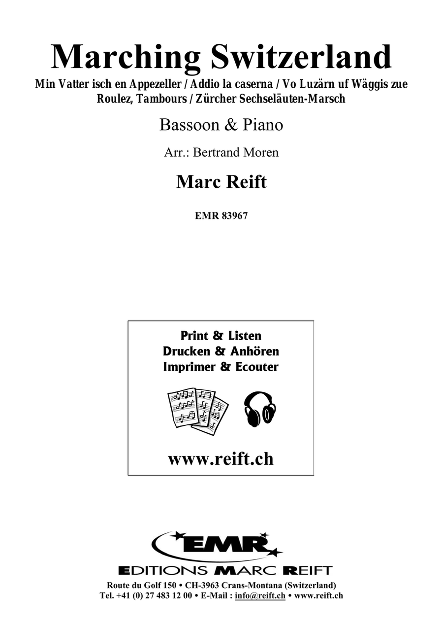 Marching Switzerland Marching Switzerland Bassoon Solo scores gallery preview page 2