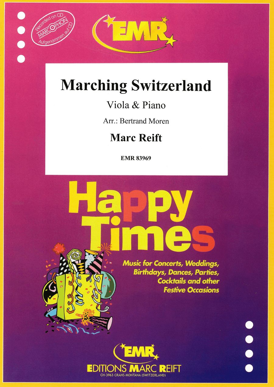Marching Switzerland Marching Switzerland Piano Accompaniment scores gallery preview page 1