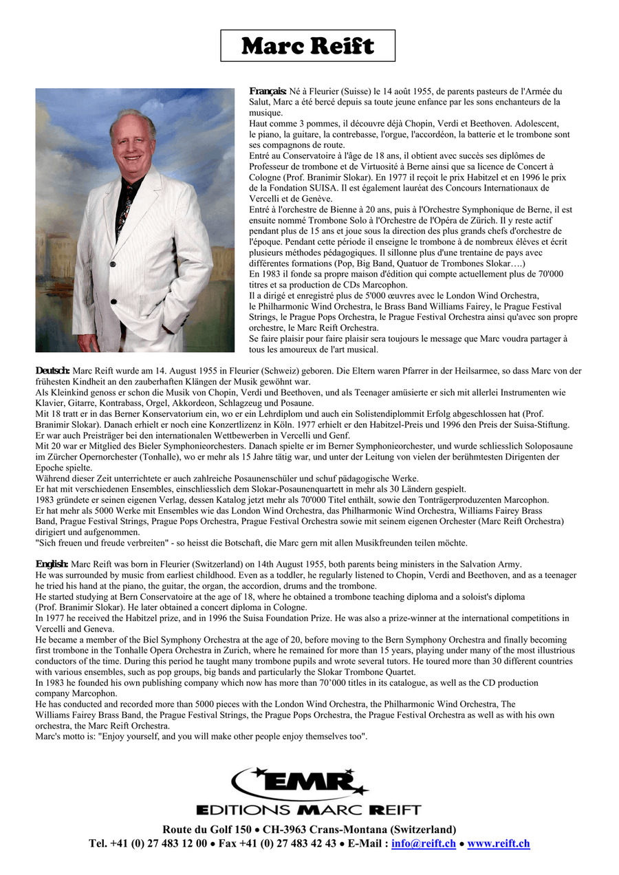 Marching Switzerland Marching Switzerland Piano Accompaniment scores gallery preview page 3