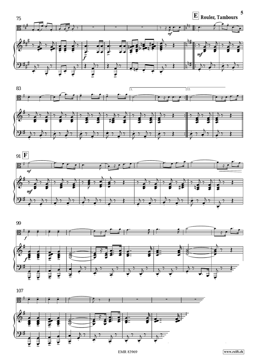 Marching Switzerland Marching Switzerland Piano Accompaniment scores gallery preview page 7