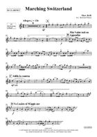 Marching Switzerland Clarinet Solo scores gallery preview page 4