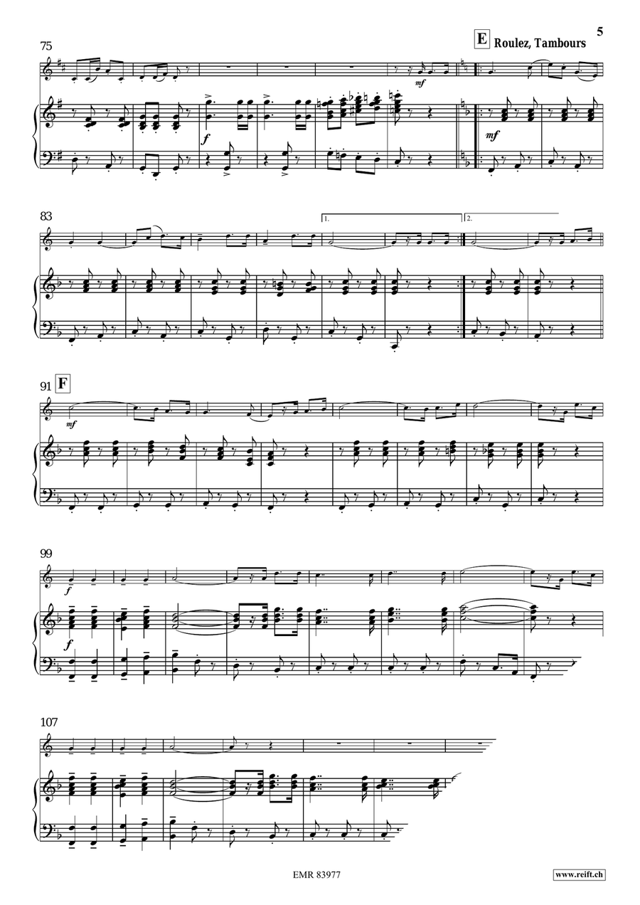 Marching Switzerland Marching Switzerland Horn scores gallery preview page 7